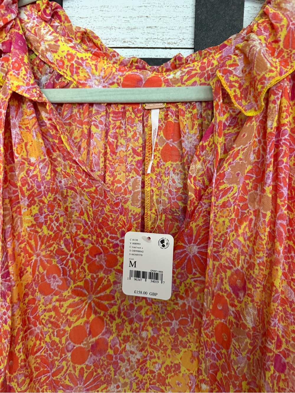 Free People Feeling Groovy Dress size M NWT - Picture 3 of 4